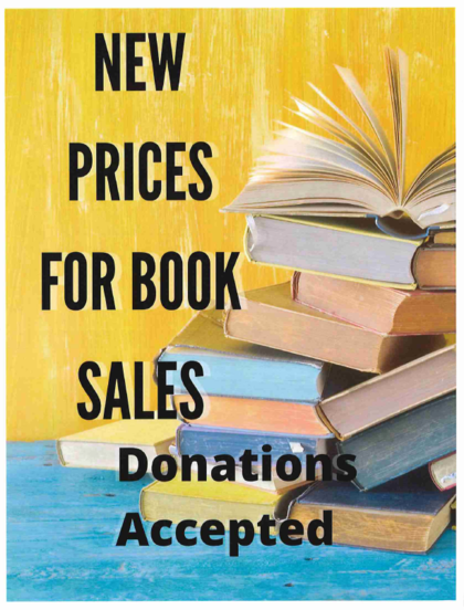 Books For Sale by donations only